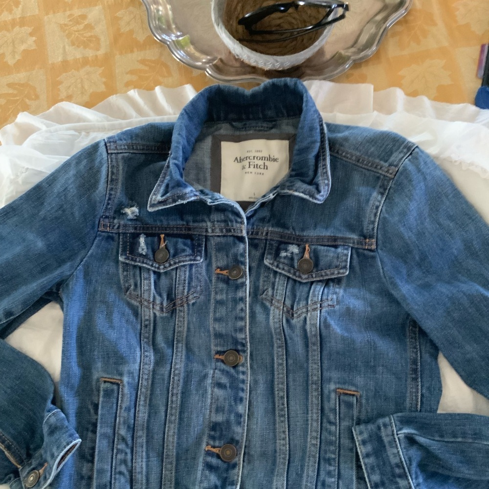 Abercrombie & Fitch Classic Blue Jean Jacket